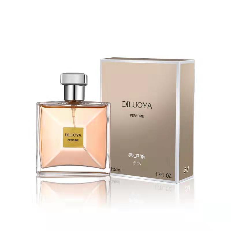 Tik Tok Live Romantic Encounter Golden Ladies Perfume is fresh and lasting.50ML