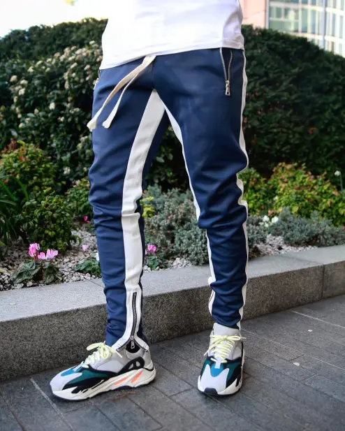 Mens Joggers Casual Pants Fitness Men Sportswear Tracksuit Bottoms