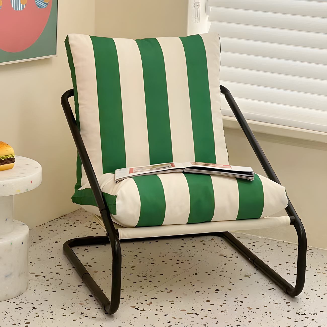 Happy rocking chair recliner adult household lazy chair comfortable living room lunch break rocking chair can sit or recline sofa chair
