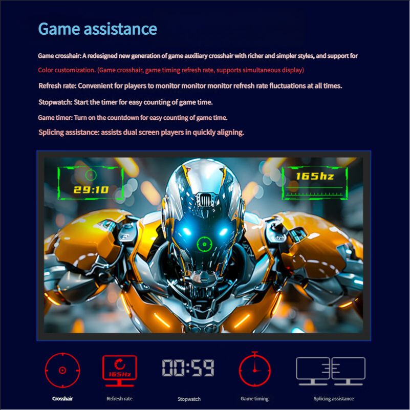 27 Inch Gaming Monitor 165Hz Fast IPS FHD 1080P Computer Monitor 1ms HDR10 99%sRGB  Adaptive Sync HDMI 2.0 DisplayPort 1.4 VESA P27GC