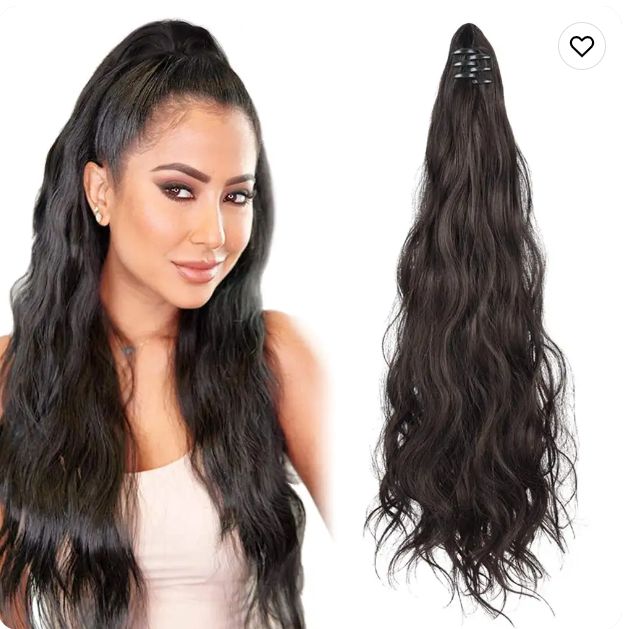 New Fashion Medium Parted Big Wavy Long Curly Hair Wig Cup hair