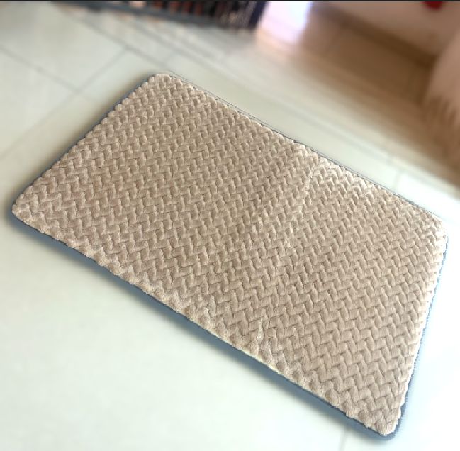 100 Percent cotton quick dry Customized Design Bathroom door mat Drying Bath rag multi-purpose  mat