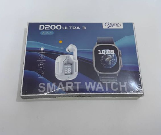 D2000 ULTRA 3 8-IN-1 Smart Bluetooth Watch
