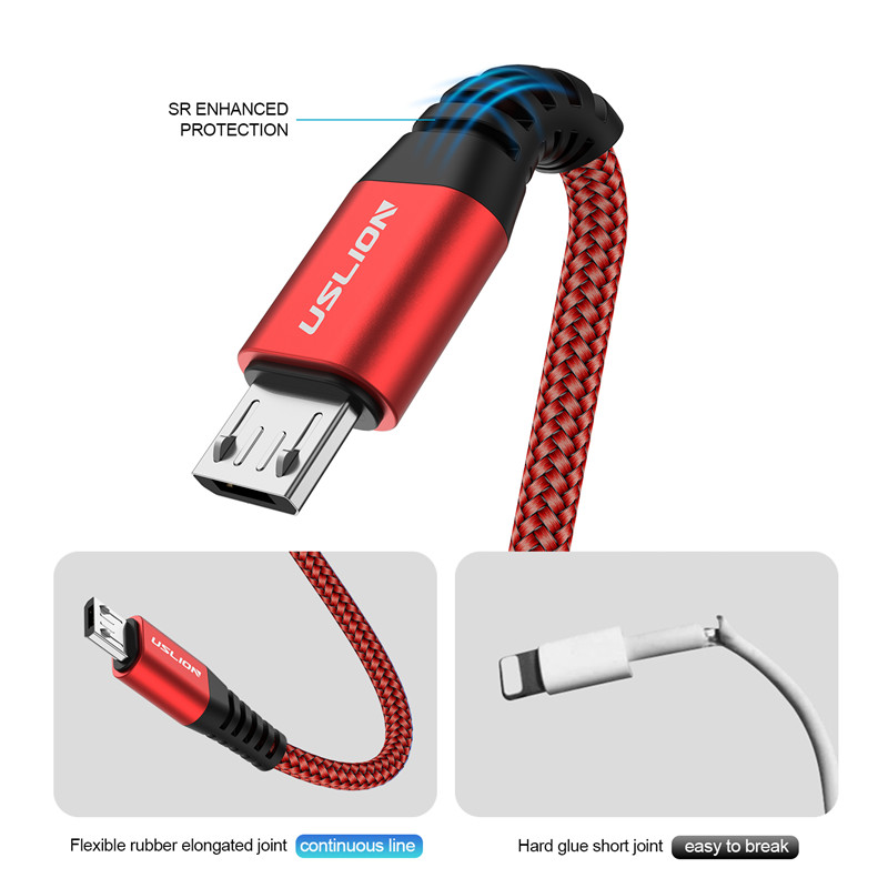 3A USB Type C Cable Fast Charging Wire for Samsung Galaxy S8 S9 Plus Xiaomi mi9 Huawei Mobile Phone USB C Charger Cable
