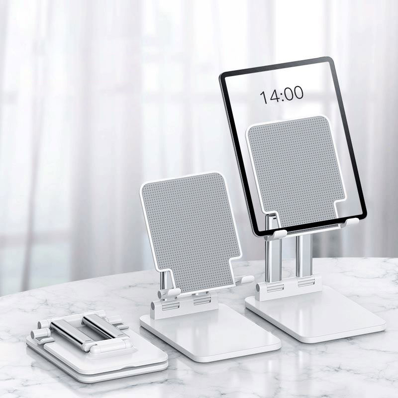 T4 Cell Phone Stand for Desk Angle Height Adjustable Phone Holder Foldable Cell Phone Stand,Compatible with All Smartphone/Kindle/iPad/Tablets