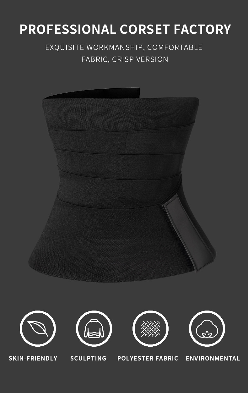 Snatch Me Up Bandage Wrap Waist Trainer Shaperwear Belt Women Slimming Tummy Belt Corset Top Stretch Bands Cincher Body Shaper