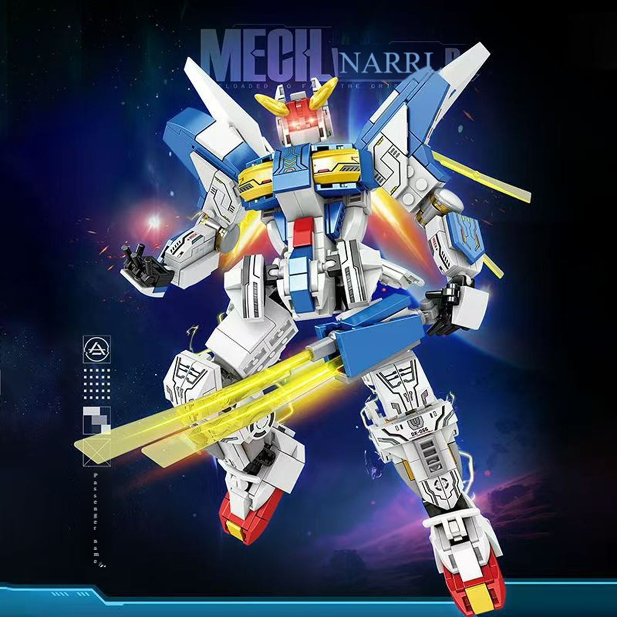 Lego building blocks Gundam Transformer Robot King Kong Mecha Assembling Toys Boys High Difficulty Gifts