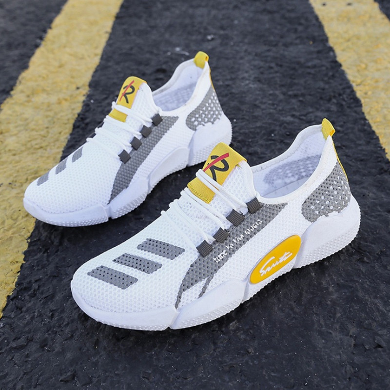 Breathable light student sports shoes, casual and comfortable men's fashion running shoes