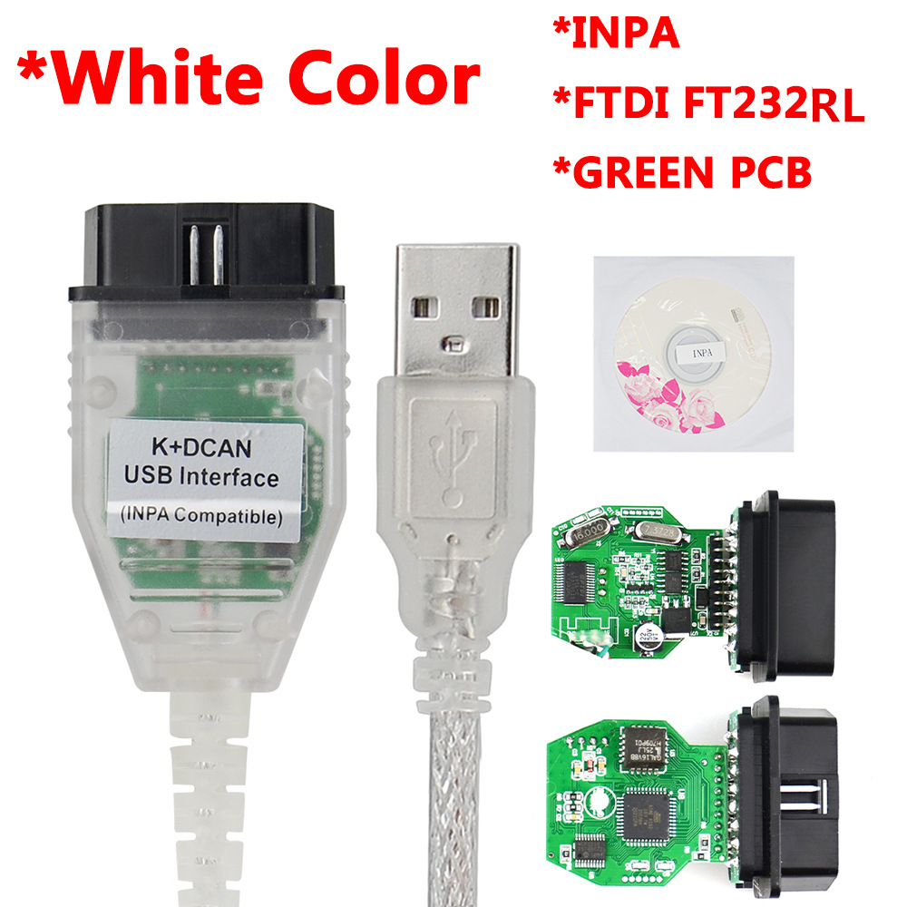 BMW INPA K Can USB is suitable for BMW fault diagnosis detection wire brush to hide FT232R chip