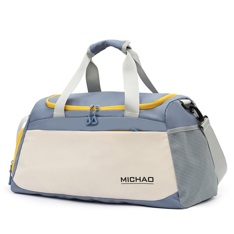 Unisex Dry Wet Separation Gym Bag Large Capacity Waterproof Sports Training Duffle Bag Crossbody Handbag Travel Luggage for Men Women

