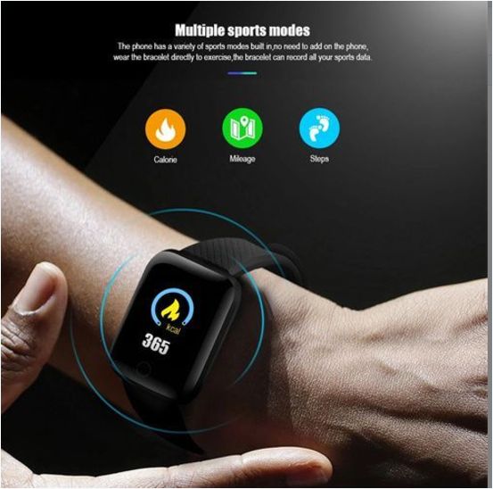  Smart Watch with Body Temp/ Sleep Monitor, Smart Watch 