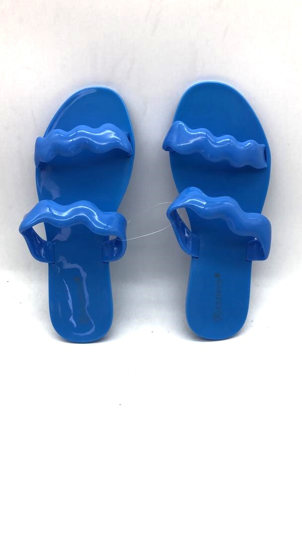 Women's Customized Flip Flops with PVC Strap Anti-Slippery PE Rubber Slippers - Waterproof, Breathable Soft Slippers