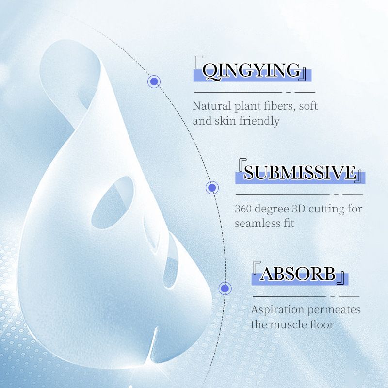 Hyaluronic Acid Ampoule Essence Mask Hydrating Moisturising Repairing Pore Shrinking Mask Cleanser Facial Mask 