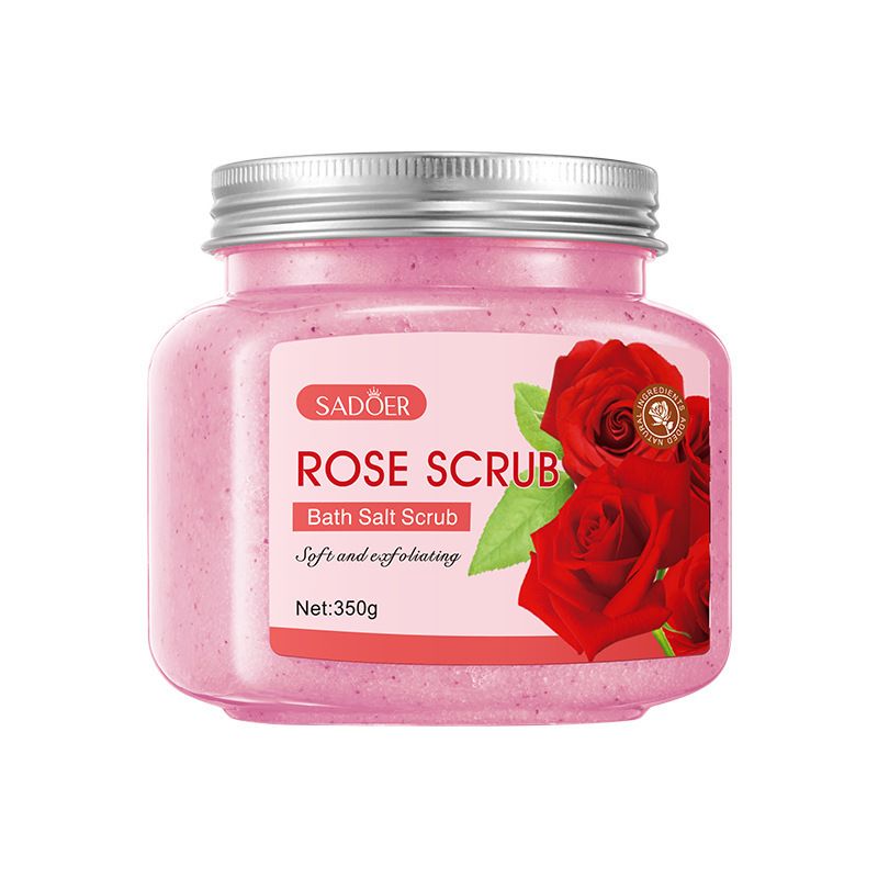 SADOER Rose Exfoliating Cleansing Scrub Cleansing Body Scrub