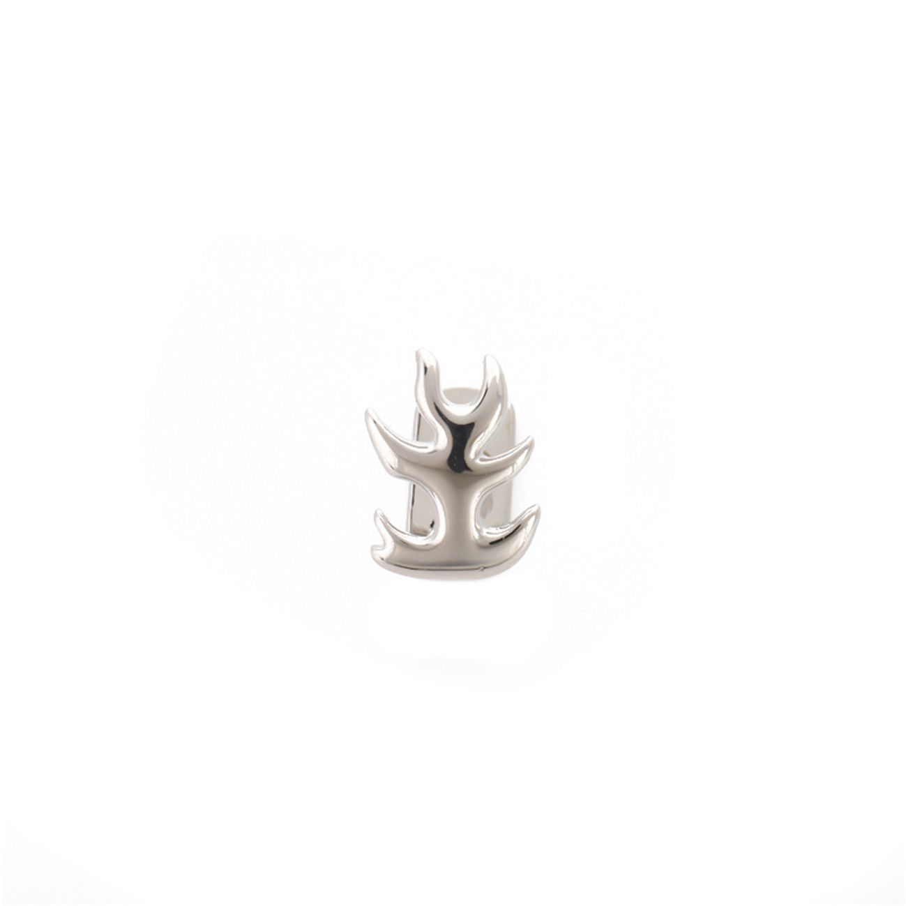 Hip Hop Braces Single Tooth Flame Teeth hip-hop teeth grillz tooth grillz 【Flame branch shaped grillz】