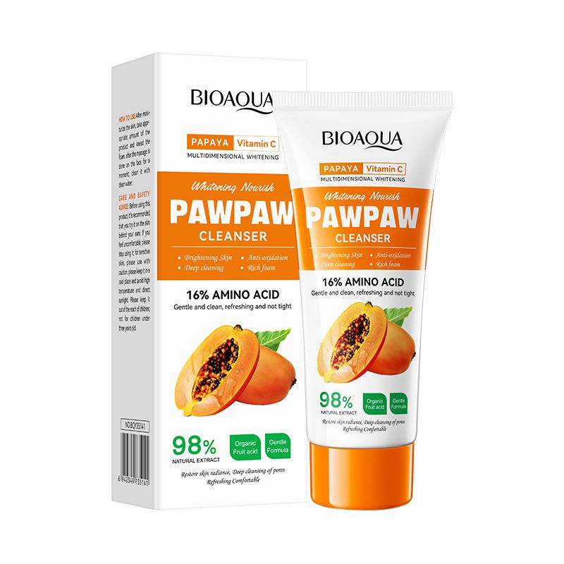 Papaya Vitamin C Whitening Facial Cleanser,Cleansing Facial Cleanser,pawpaw cleanser,papaya cleanser