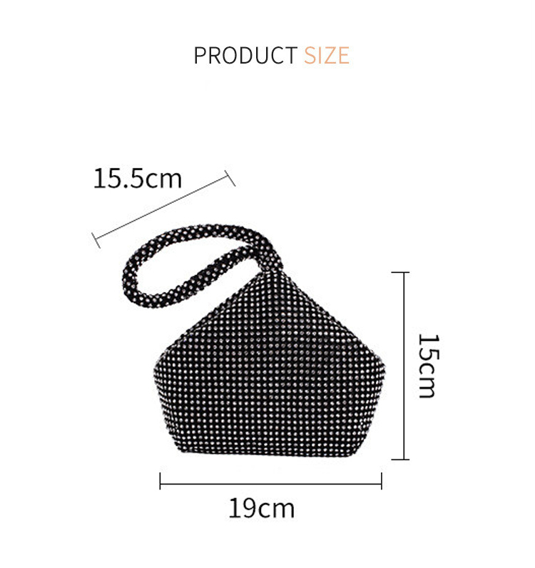 Soft Beaded Women Evening Bags Cover Open Style Lady Wedding Bridalmaid