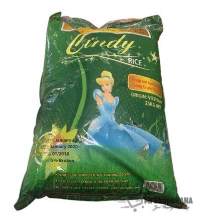 Cindy Rice 25kg bag