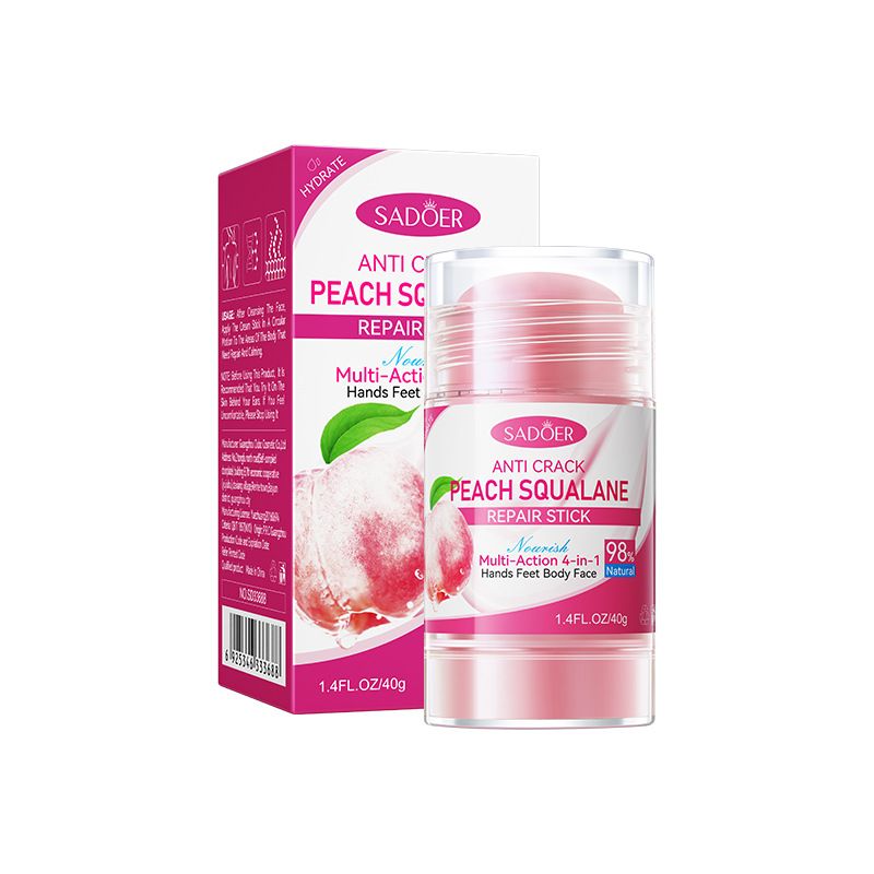 SADOER Anti-drying and cracking squalane peach repair stick anti-drying and cracking foot cream