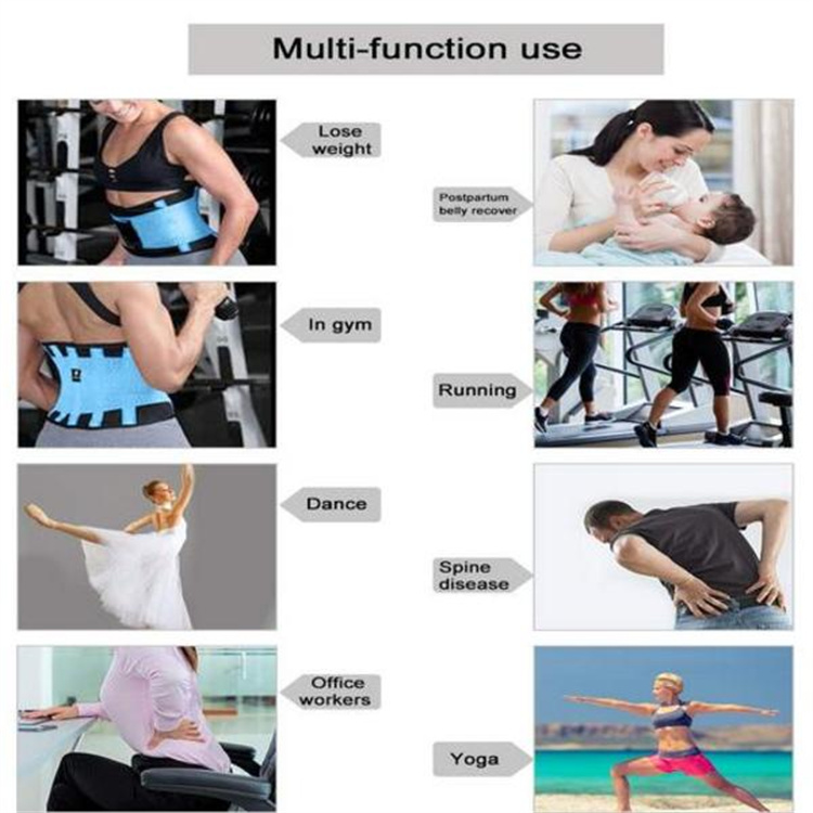 Slimming Waist Belt Fitness Waist Girdle Abdomen with Waistband Bustiers & Corsets 