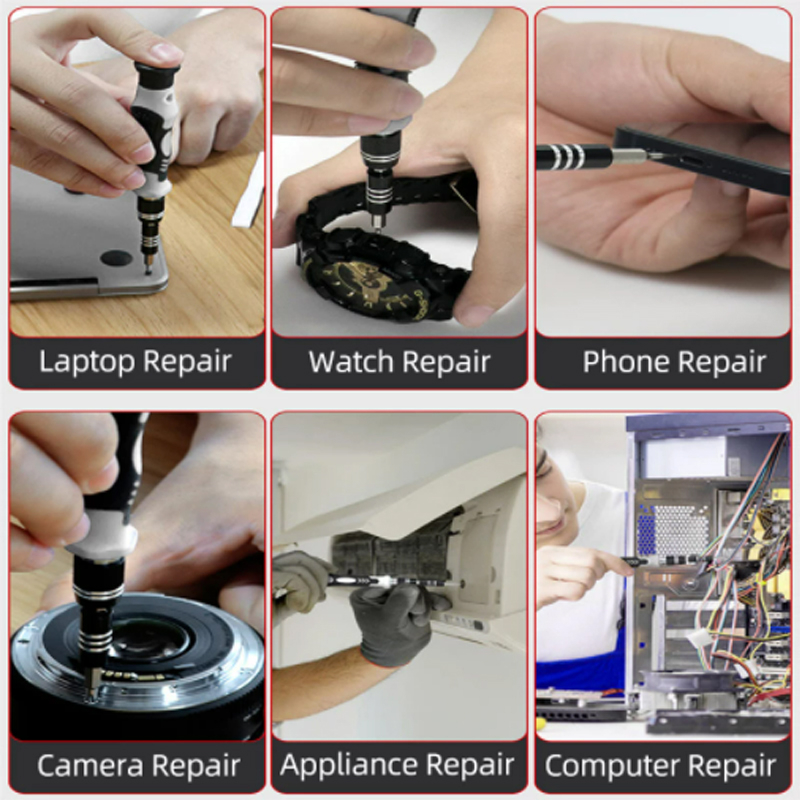 Tools power 117 in 1 Screwdriver Set of Screw Driver Bit Set Multi-function Precision Mobile Phone Repair Hand Tool Torx Hex