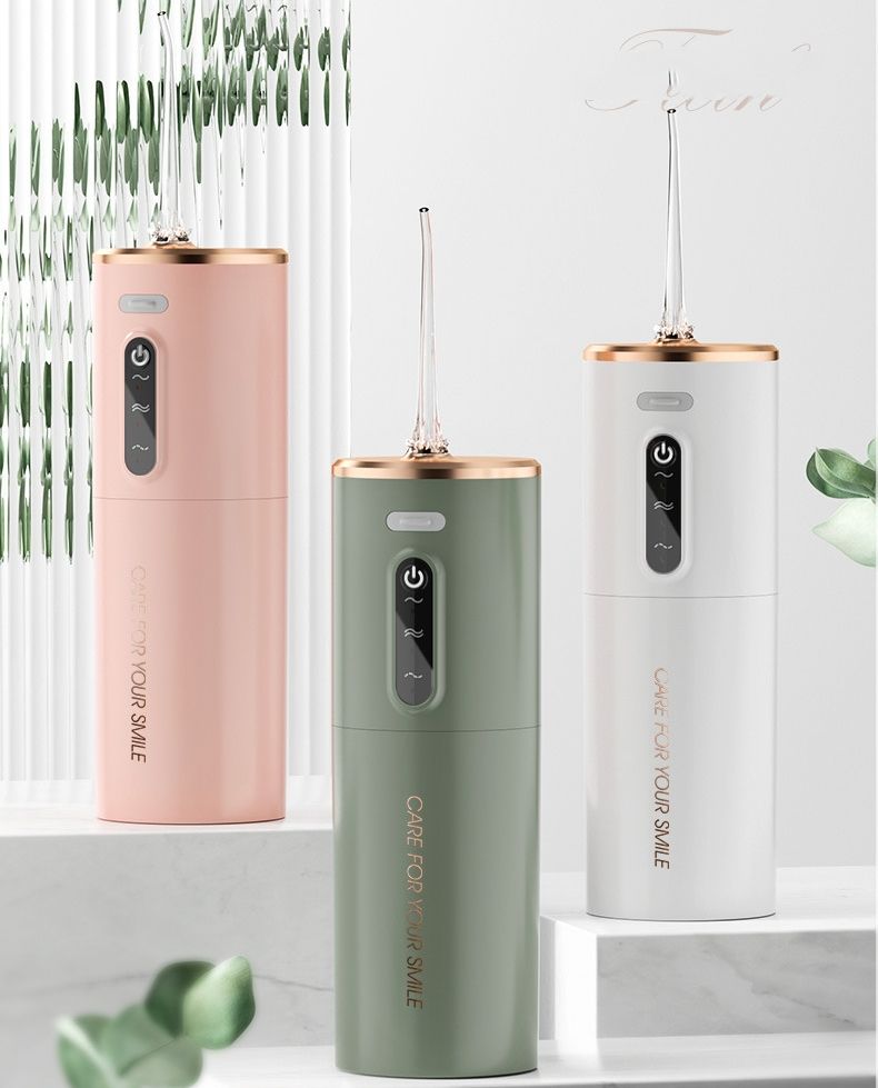 Household Cleaning Appliance Oral Irrigator Water Dental Floss Waterproof Dental Irrigator Electric Portable DIY Dental Cleaning Tool