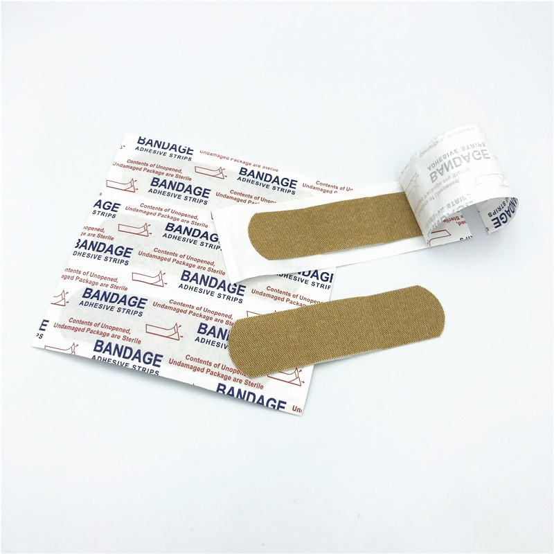 #013 50 Pcs Waterproof Band-Aids Adhesive Bandage First Aid Anti-Bacteria Wound Travel Emergency Kits