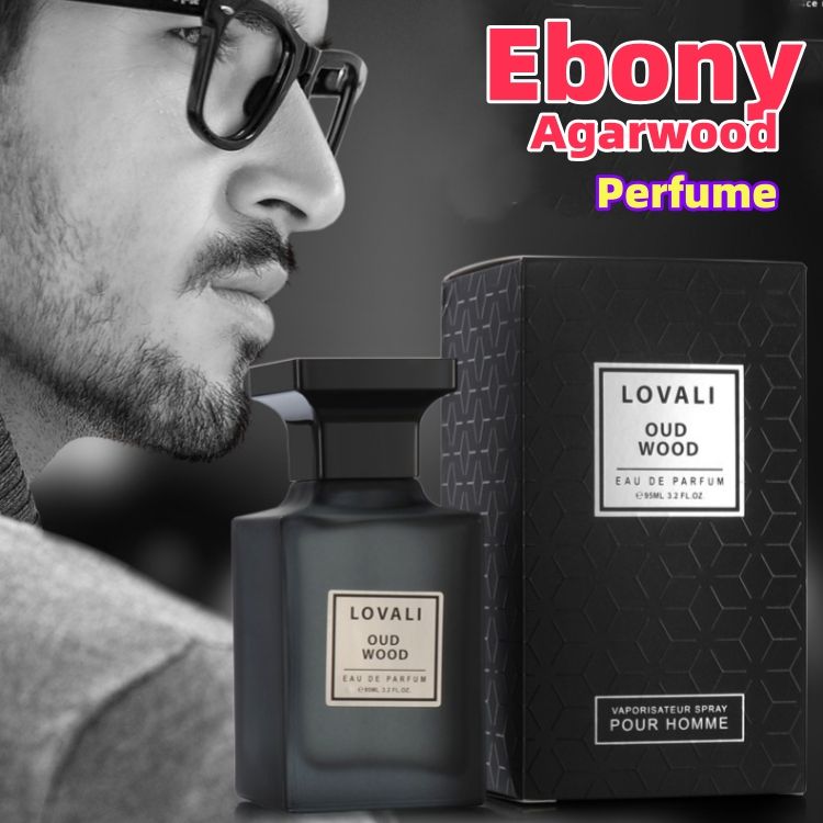 Perfume 95ml Men's Perfume Men's lasting charm Zhenhua ebony agarwood perfume CRRSHOP Long lasting light fragrance 