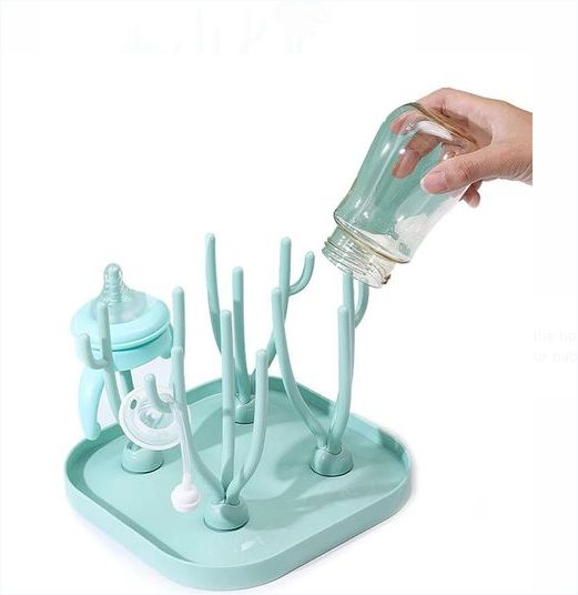 Baby Bottle Drying Racks-Green