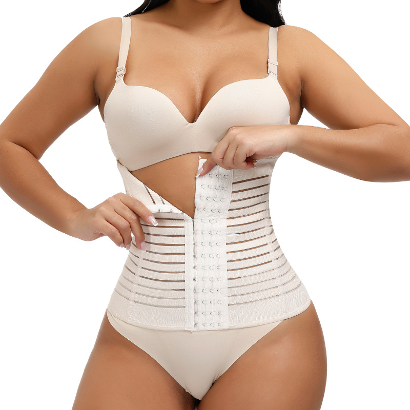 2569 Plain Adjustable Waist Trainer