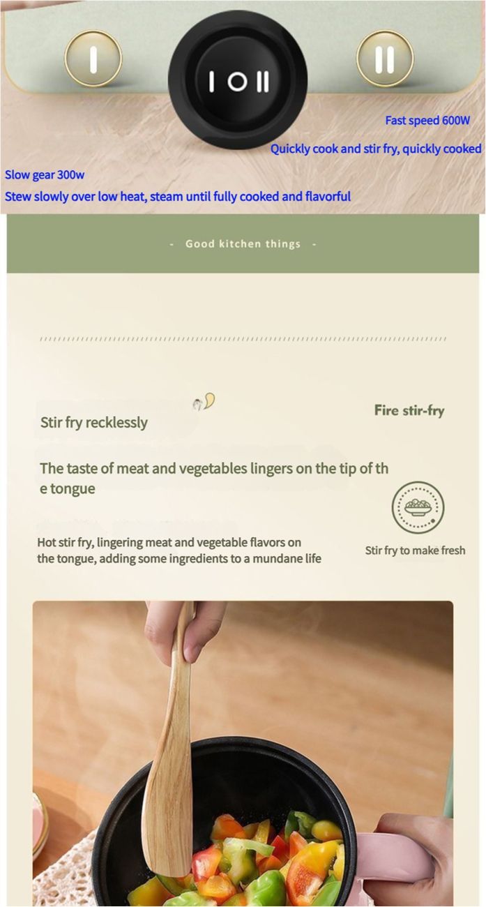 Electric cooker multifunctional small electric rice cooker household electric hot pot students dormitory electric hot pot special pots