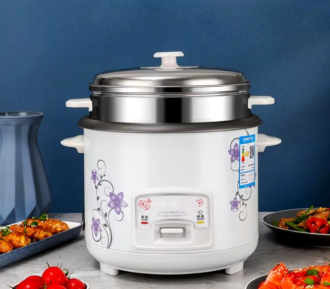 Automatic Multi-function Cooking And Keep Warm Cooking Appliances Cylinder Electric Rice Cooker Thickened Inner Pot Stainless Steel Lid Luxury Rice cooker