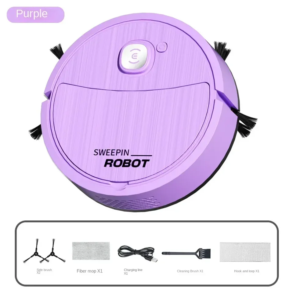 Three In One New Robot Cleaner Sweeping Suction Mopping Cleaning Machine Home Appliance Kitchen Robots Electric Mops
