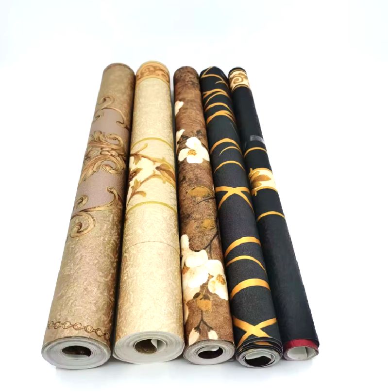 High-quality wallpaper modern 3d nonwoven design living room TV background premier luxury wallpaper rolls - Size: 10 METERS * 54CM