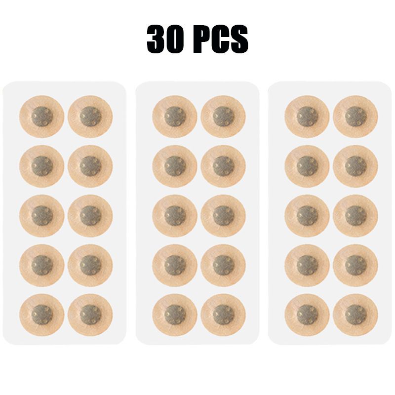 Magnetic nasal ventilating strips, nasal clips, nasal straps, intake breathing expanders15 pairs of round patches