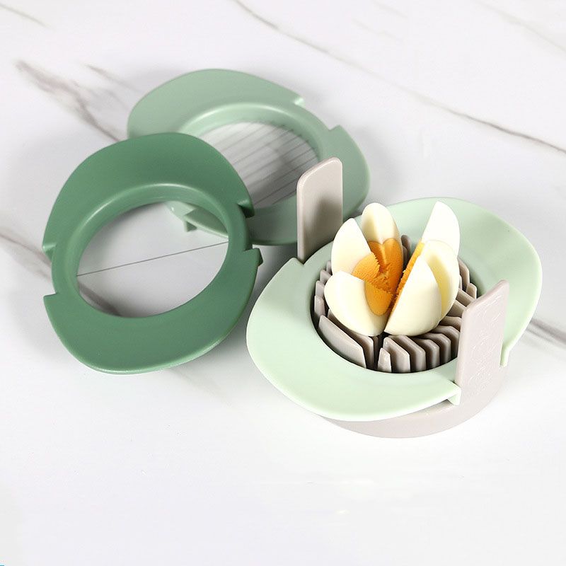 KM-1012 4 in 1 Kitchen Household Multi-functional Many Styles Egg Cutter