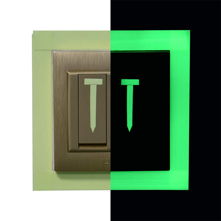 2Pcs Glow in The Dark Tape, 3m Length x 1.5cm Width, Removable Photoluminescent Luminous Tape Sticker, Wall Stairs Steps Glow in Dark Safety Duct Fluorescent Tape for Home, Office