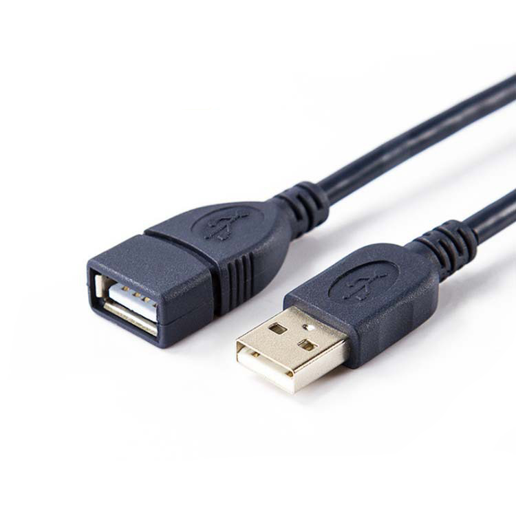 1.5M USB2.0 Data Extension Cable Digital Home Appliances Can be Charged and Data Transmission High-Quality Four-Core Wire Transmission is Stable