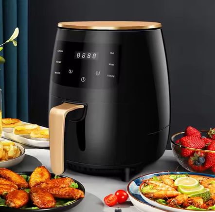Kenwood Multi-functional air Oil Fryer 6.5L Large Capacity Digital Power Intelligent Electric 2800 Watts Home Baking