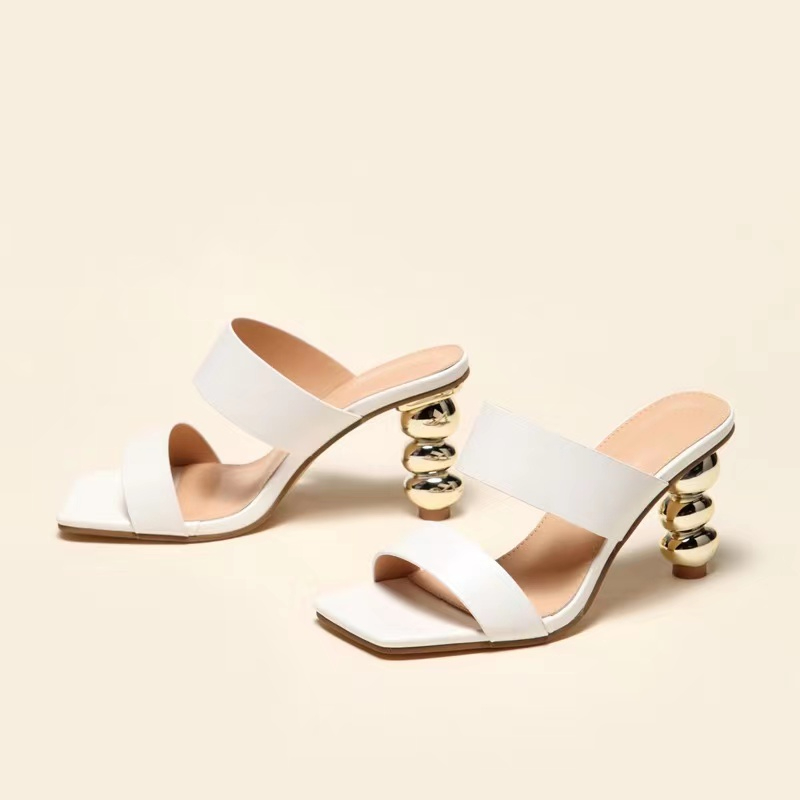 Summer Fashion Sandals High Heels Women's Shoes Ladies Heels Shaped Gourd heel Sandals