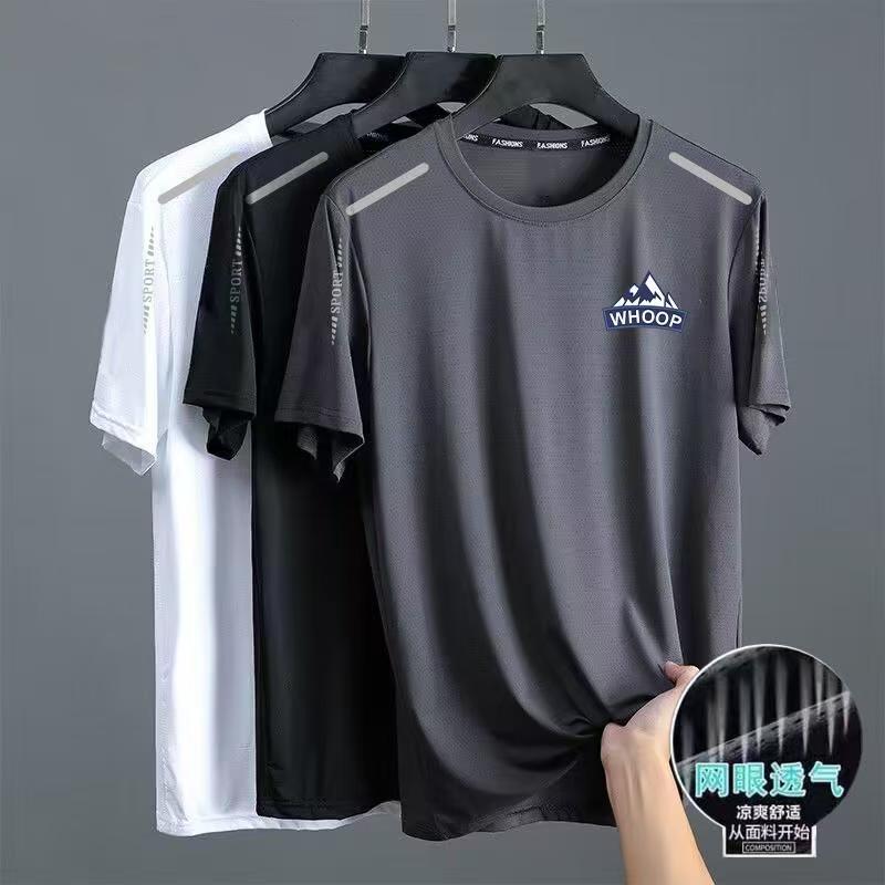 Quick-drying men's short-sleeved comfortable all-match casual T-shirt
