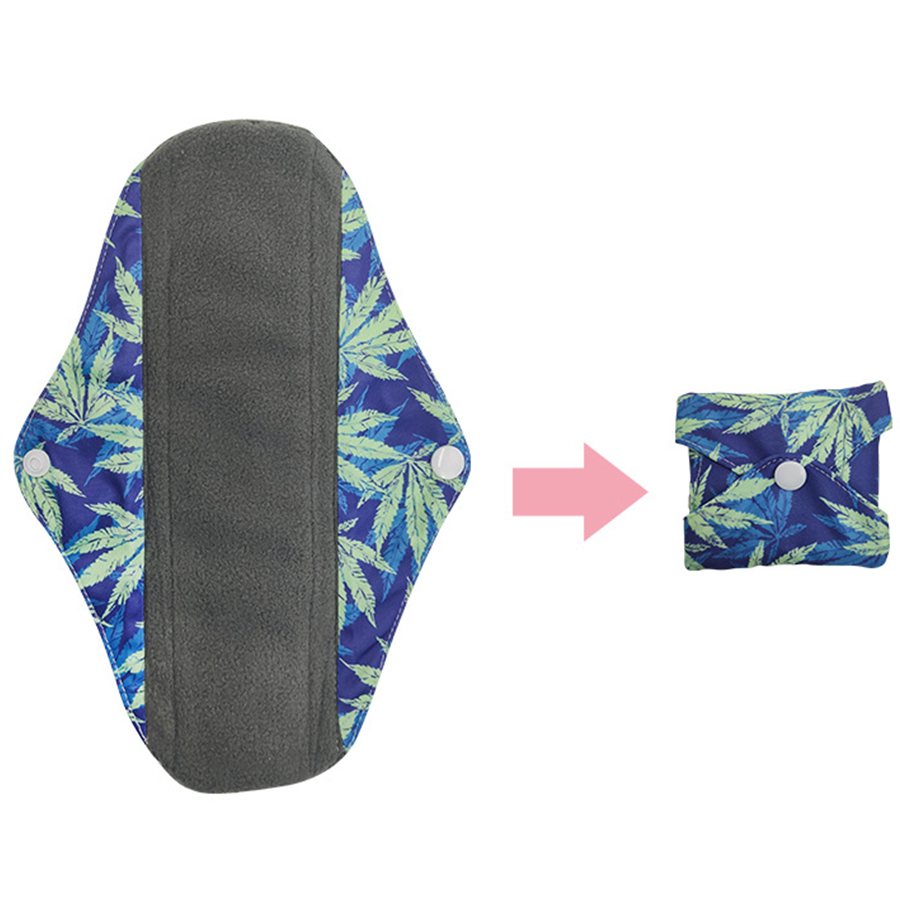 Washable Aunt Towel Pad, Bamboo Charcoal Sanitary Pad, Menstrual Period Aunt Towel, Sanitary Napkin, Washed And Reused Sanitary Napkin,Sanitary Napkins, Daily Sanitary Napkins, Night Sanitary Napkins, Pads, Aunt Napkins,Reusable Sanitary Napkins, Bamboo Charcoal Stitching Washable Sanitary Pads, Menstrual Period Aunt Towel, Pads, Maternity Sanitary Napkins