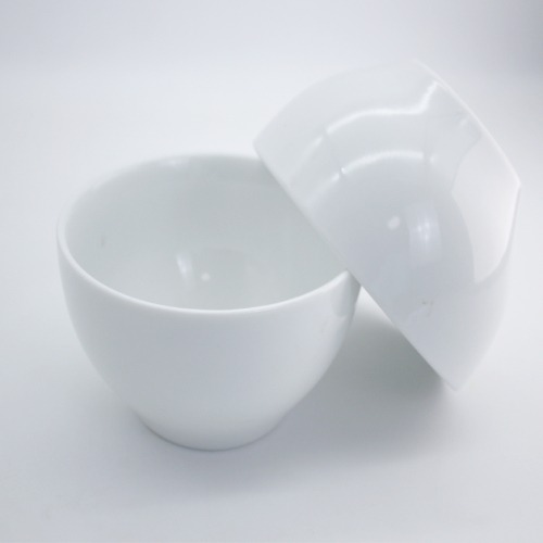 Ceramic porcelain Round White Melamine Bowls Sets Tableware for Home Restaurant, Hotel Kitchen - TC-142