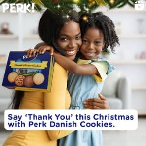 PERK Danish Butter Cookie Gift box 140G