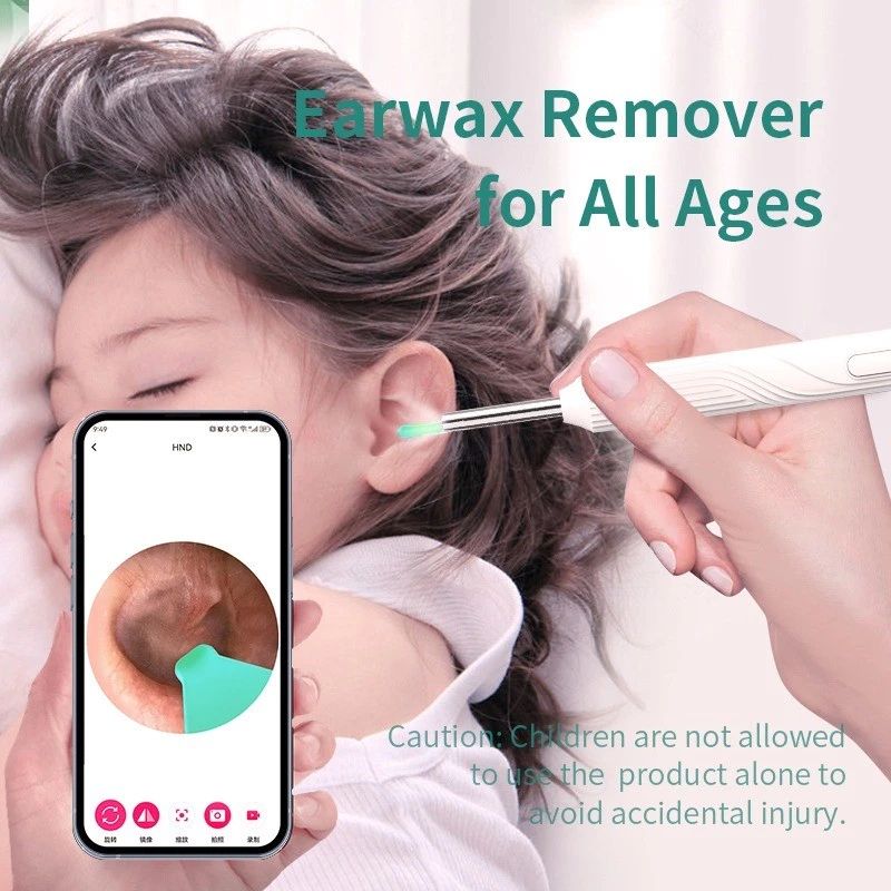 Smart Visual Earpick With Camera For Baby Adult Otoscope Endoscope Camera for Android IOS Earwax Removal