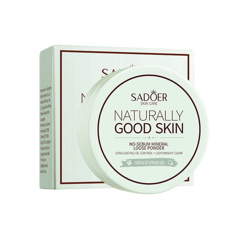 SADOER oil-control mineral face-repairing loose powder, no makeup concealer loose powder