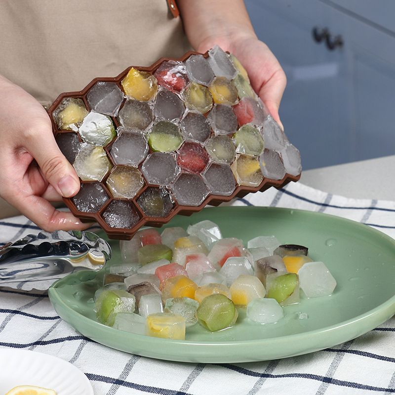 01 Honeycomb Silicone Ice Molds Silicone Ice Tray