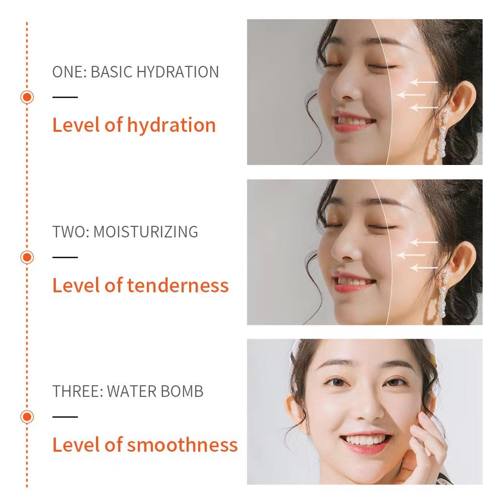 SADOER Organic Orange Extract Essence Whitening Serum Vitamin C Skin Rejuvenating Revitalizer Facial Serum