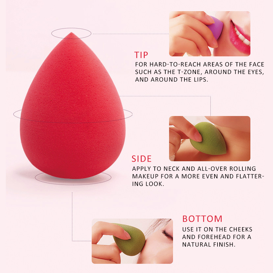 Make-up tools Beauty Egg Powder Puff Water Drop Powder Puff Make-up Egg Make-up Egg Slant Cut Sponge Powder Puff
