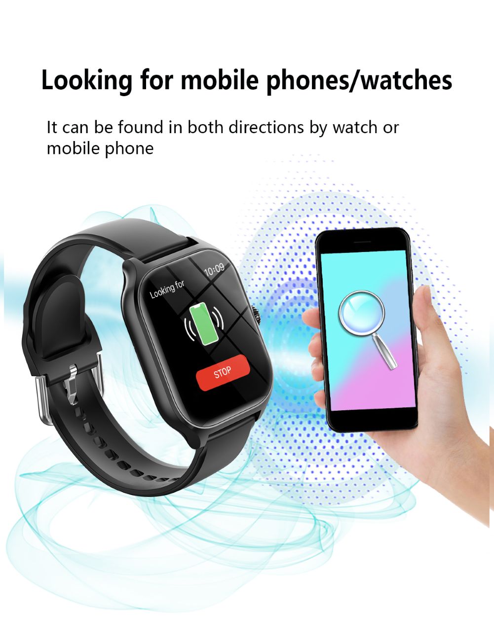 GTS4 smart watch Bluetooth call health monitoring reminder sports watch
